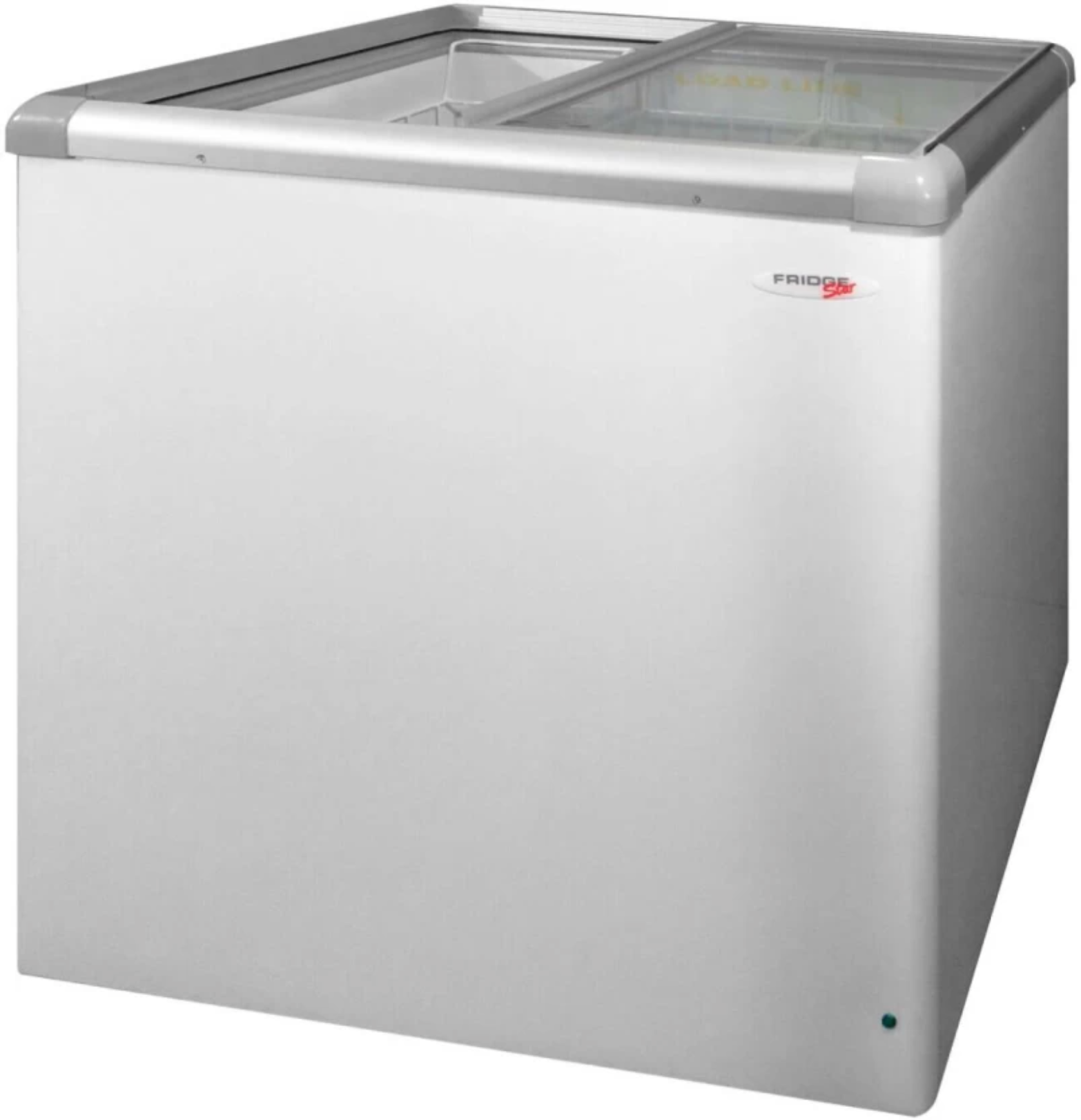 Fridgestar 205 L Double Door Deep Freezer -White & Grey for sale