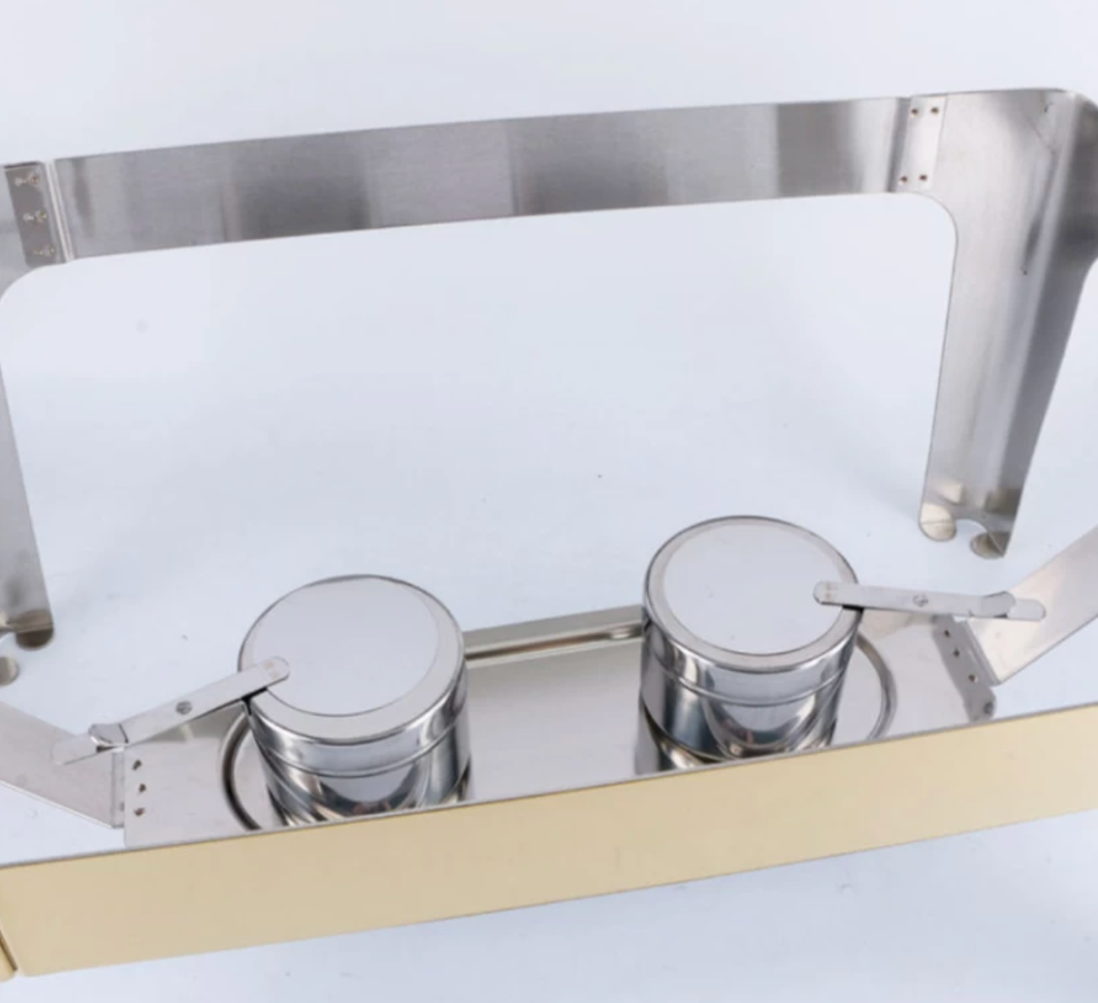 Premium Hotel Restaurant Rectangular Gold Chaffing Dish
