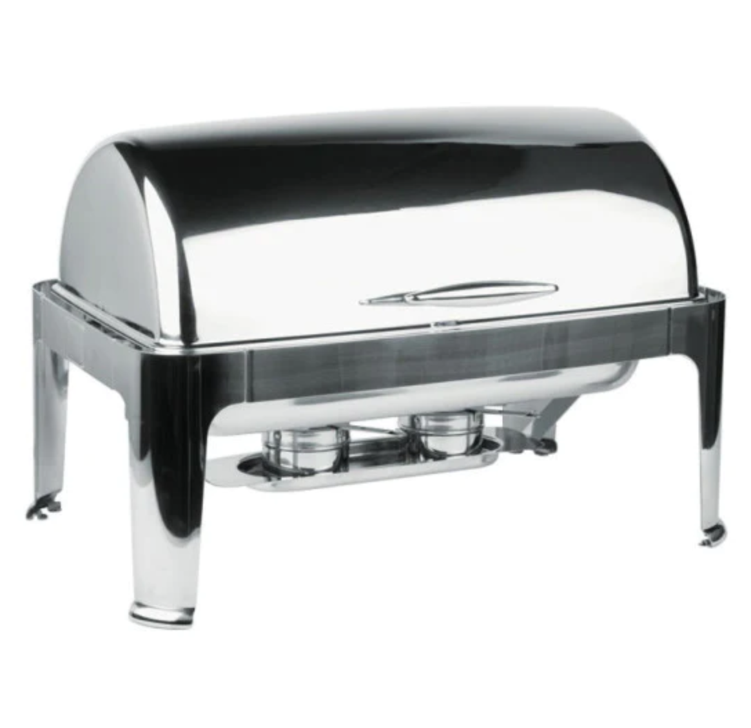 Stainless Steel Rectangle Chafing Dish – Solid Lid