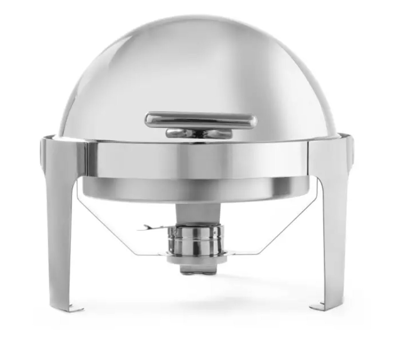 Stainless Steel Round Chafing Dish – Solid Lid
