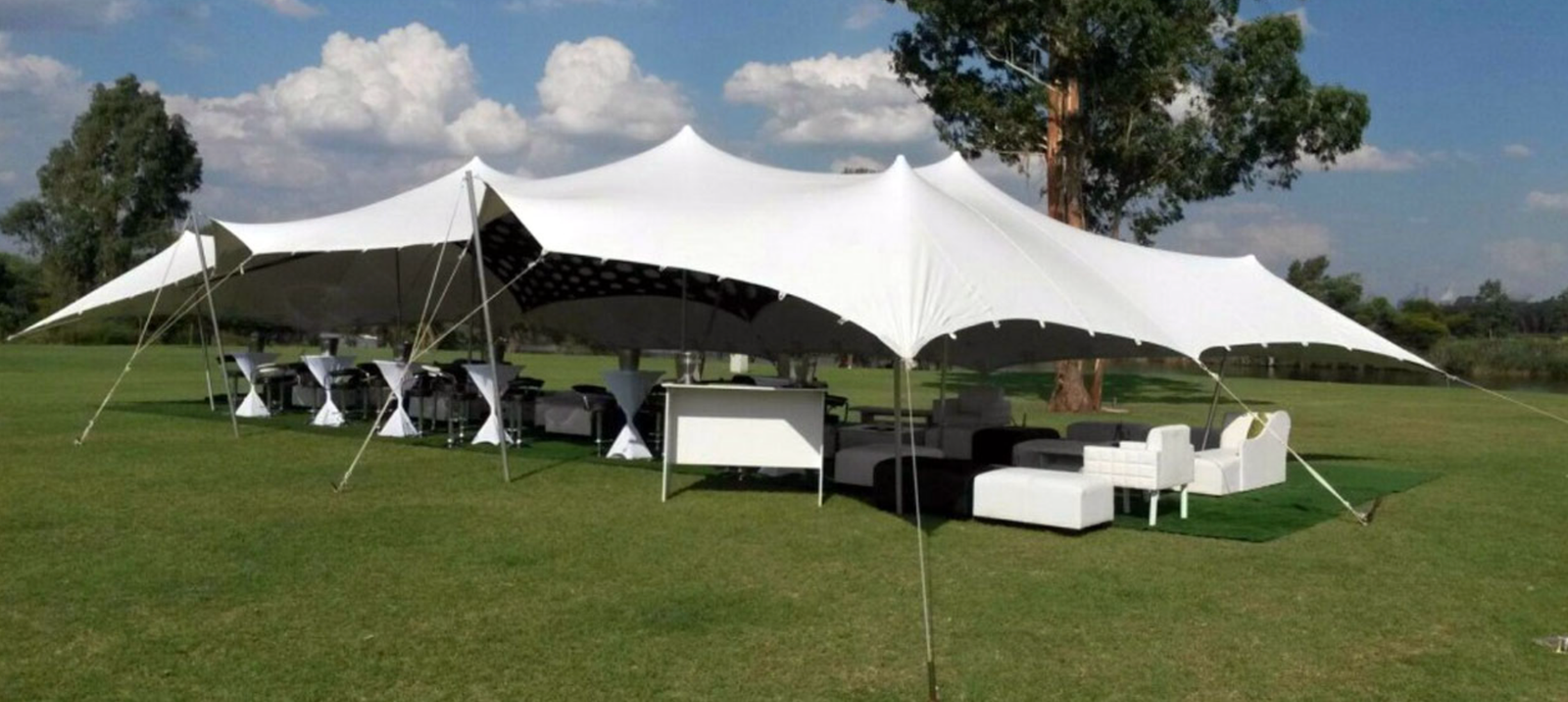 High-Quality Stretch Tent 9m x 15m