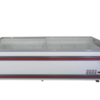 Island Freezer 1113L Curved Glass Slider